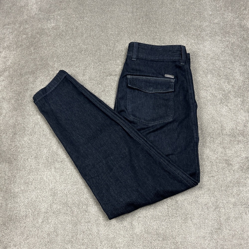 A|X Armani Exchange Jeans Mens 30x30 Slim Straight Dark Wash Stretch Denim